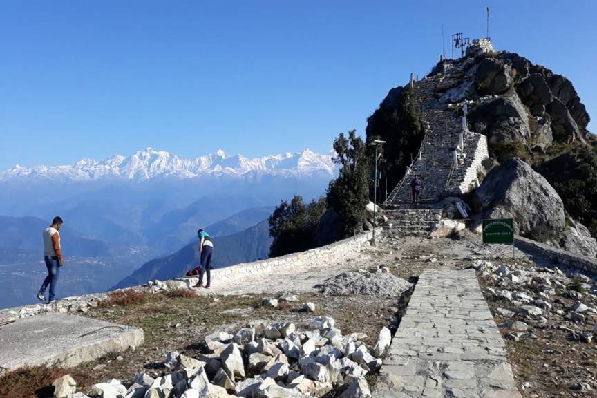 Kartik Swami morning view