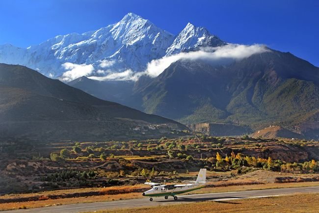 nilgiri himal jomsom nepal