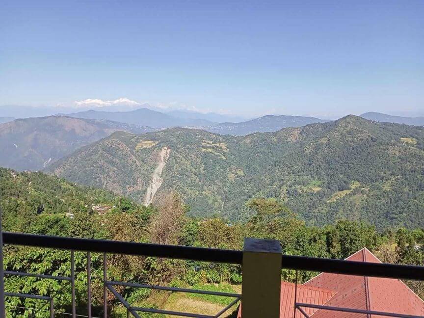 From hotel balcony-Samthar