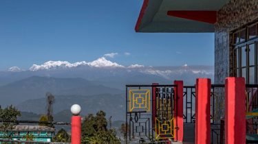 Kanchenjunga from hotel